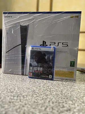 Ps5 Slim Disc Version Console & Last Of Us 2