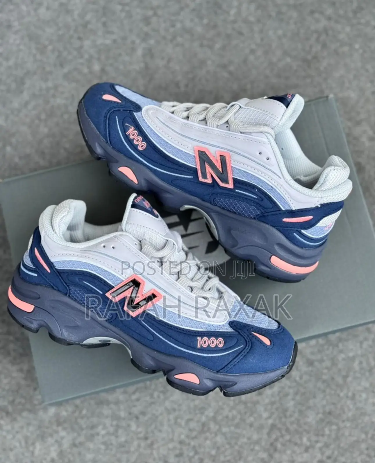 Original New Balance 1000 “Nautical Coral” Sneakers