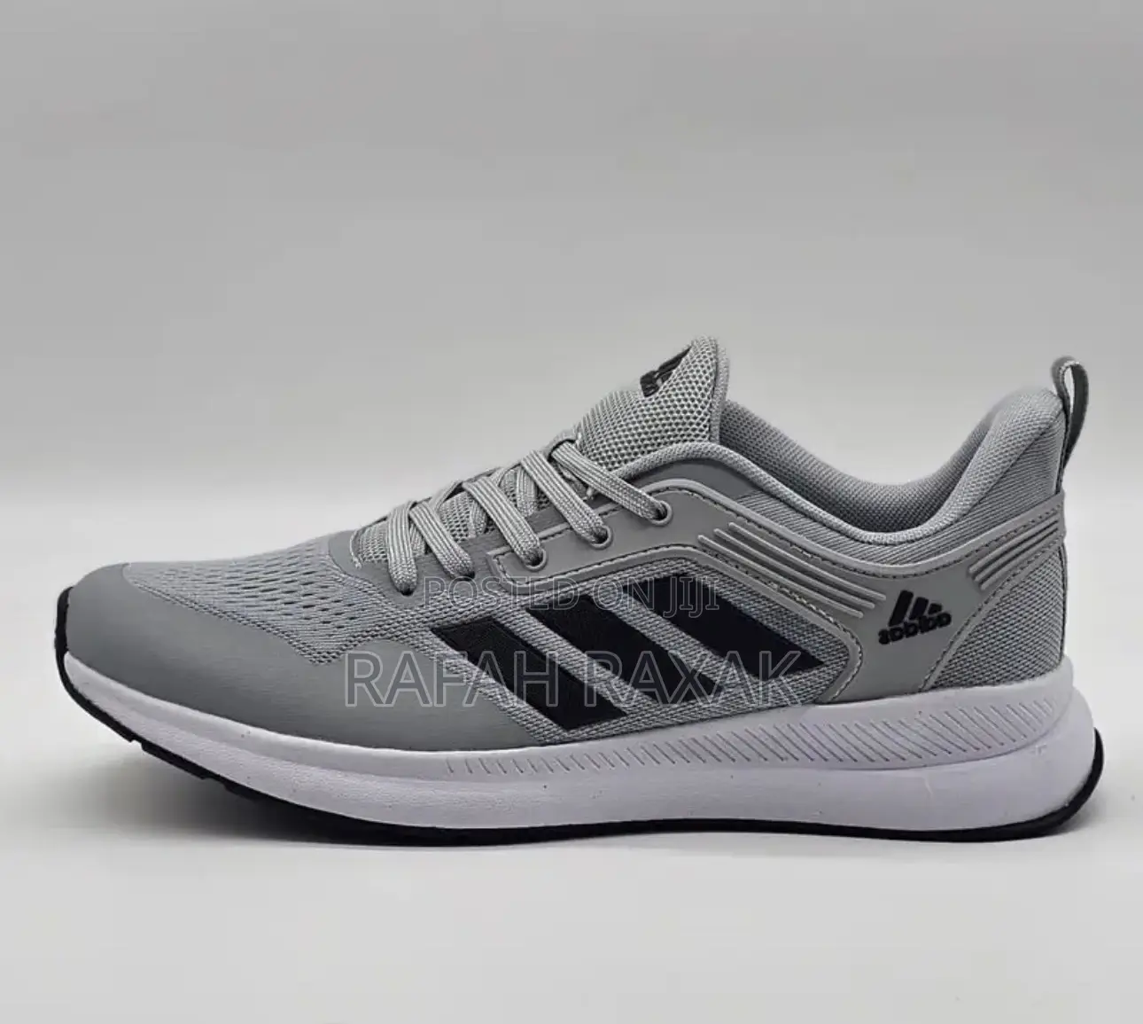Original Men’S Grey Adidas Bounce Running Sneakers