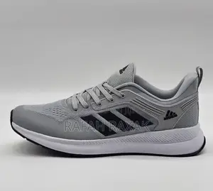 Original Men’S Grey Adidas Bounce Running Sneakers