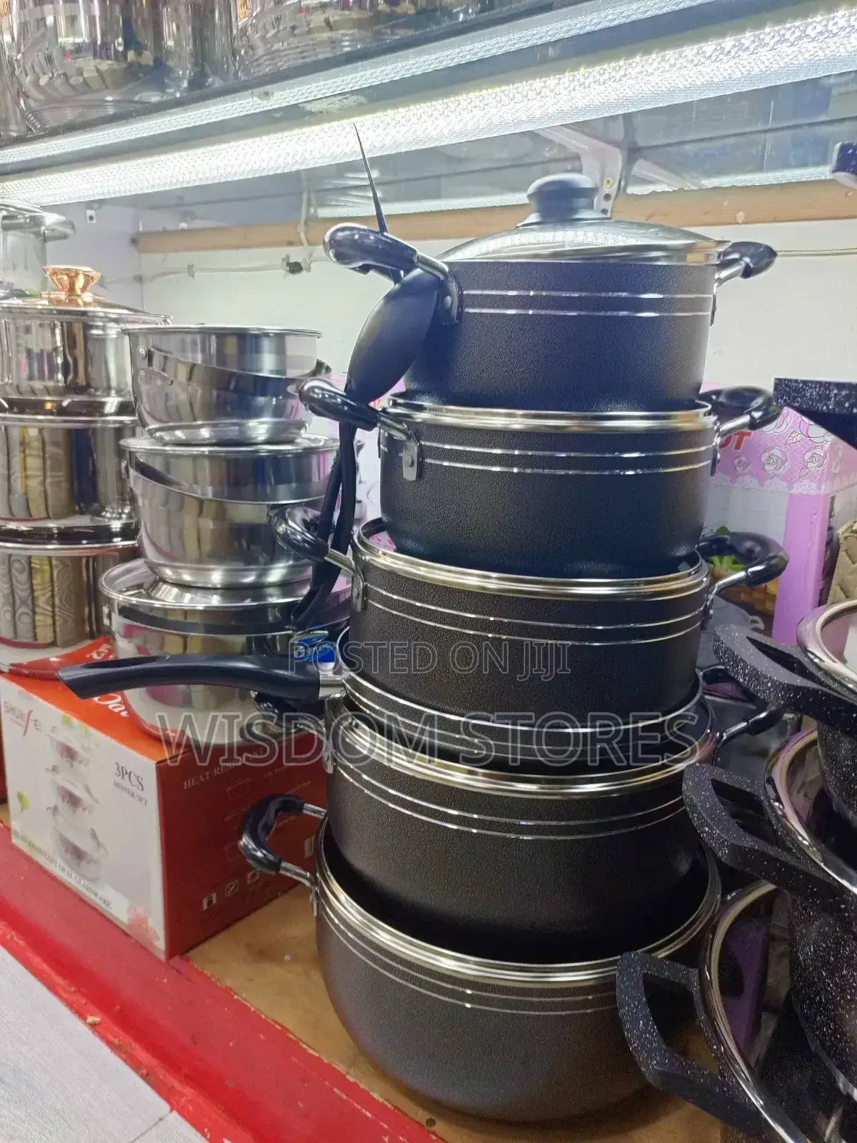 11-Piece Tornado Non-Stick Cookware Set.