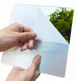 Square Shaped Acrylic Mirror Sticker Wall Self-Adhesive