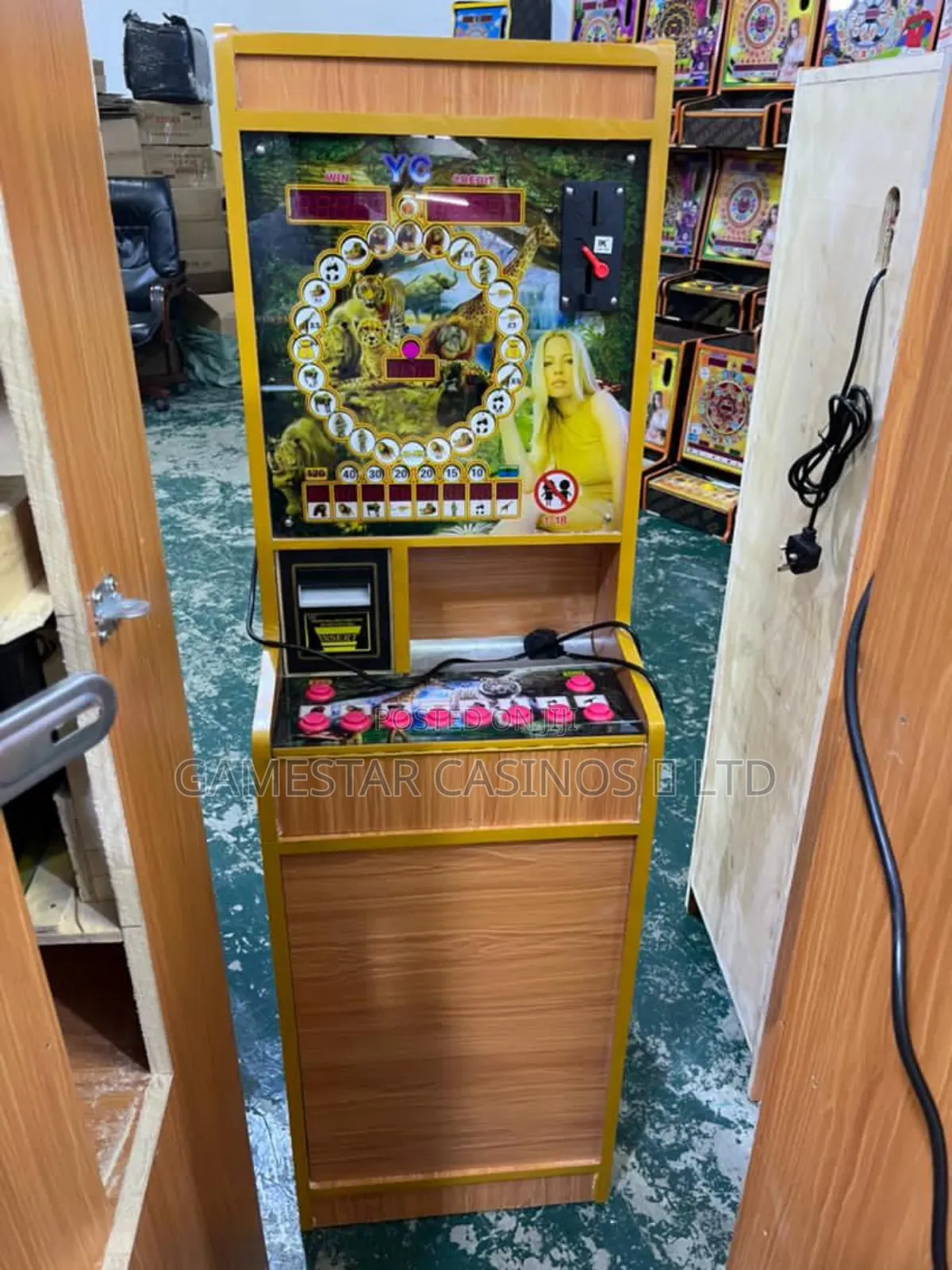 Bill Acceptor Slot Machine