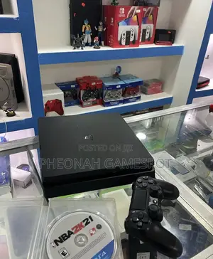 Ps4 Bundle, 2 Controllers and 15 Games, Clean Plug-and-Play Setup.