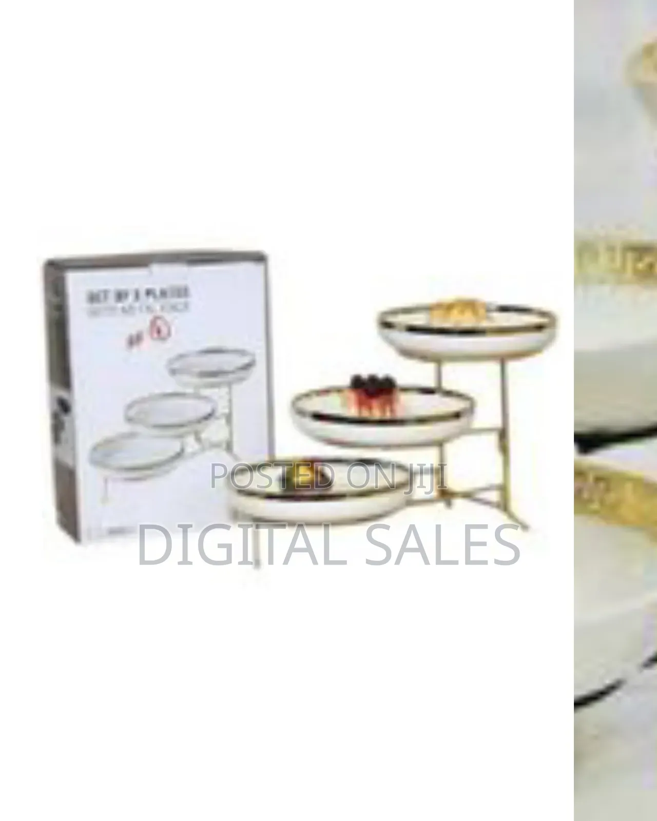 3 Tier Serving Bowl Three Tiered Serving Bowls Kitchen Food Display
