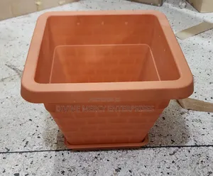 Plastic Squared Flower Pot