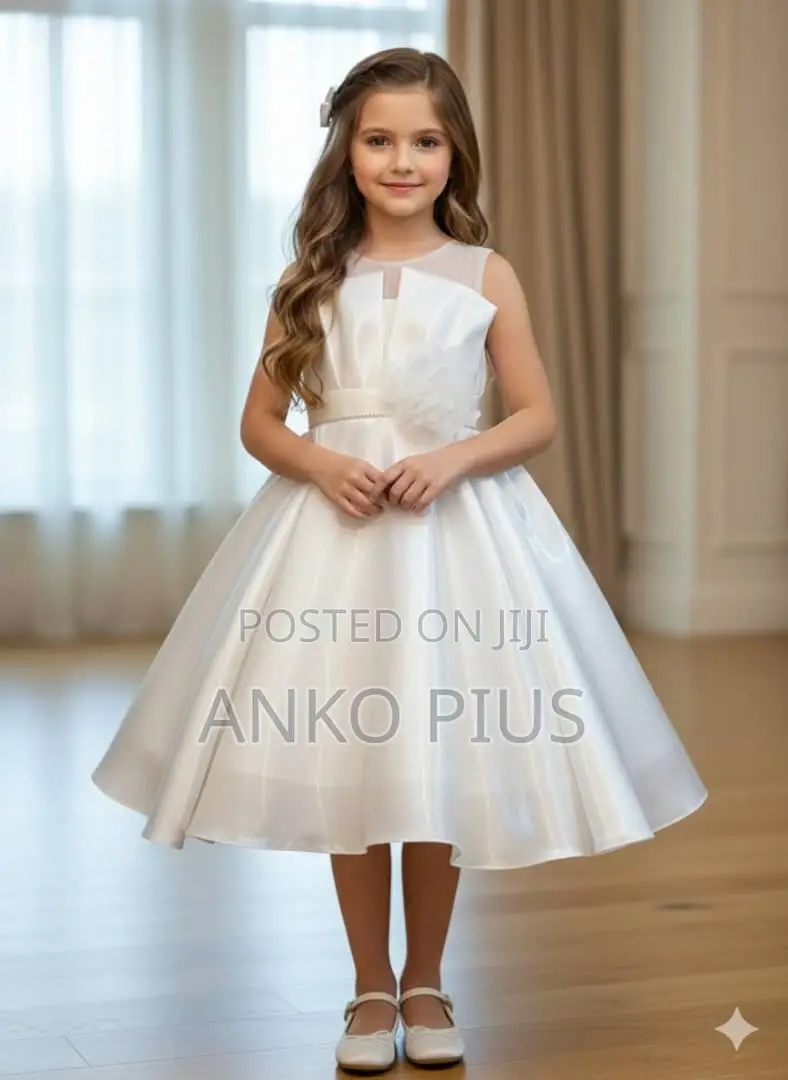 Girls Party White Dresses