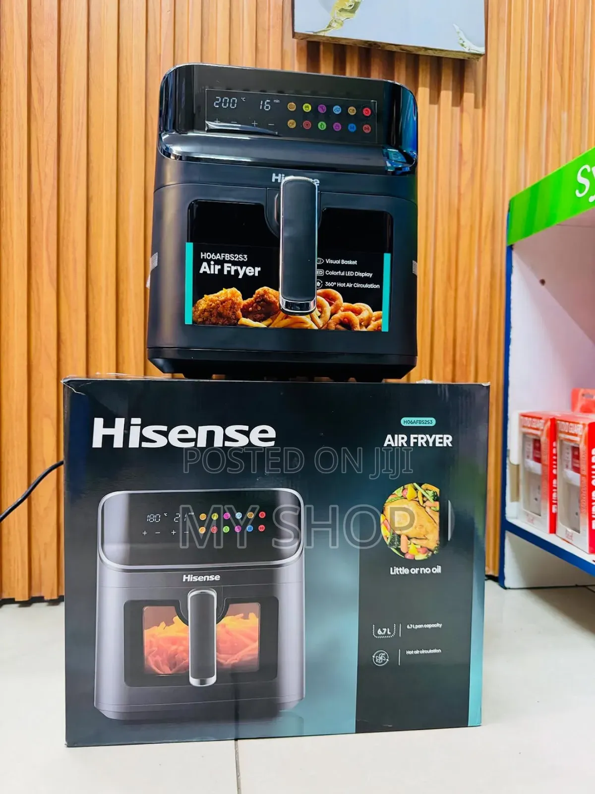 Hisense 6.7l Air Fryer (Model H06afbs2s3)