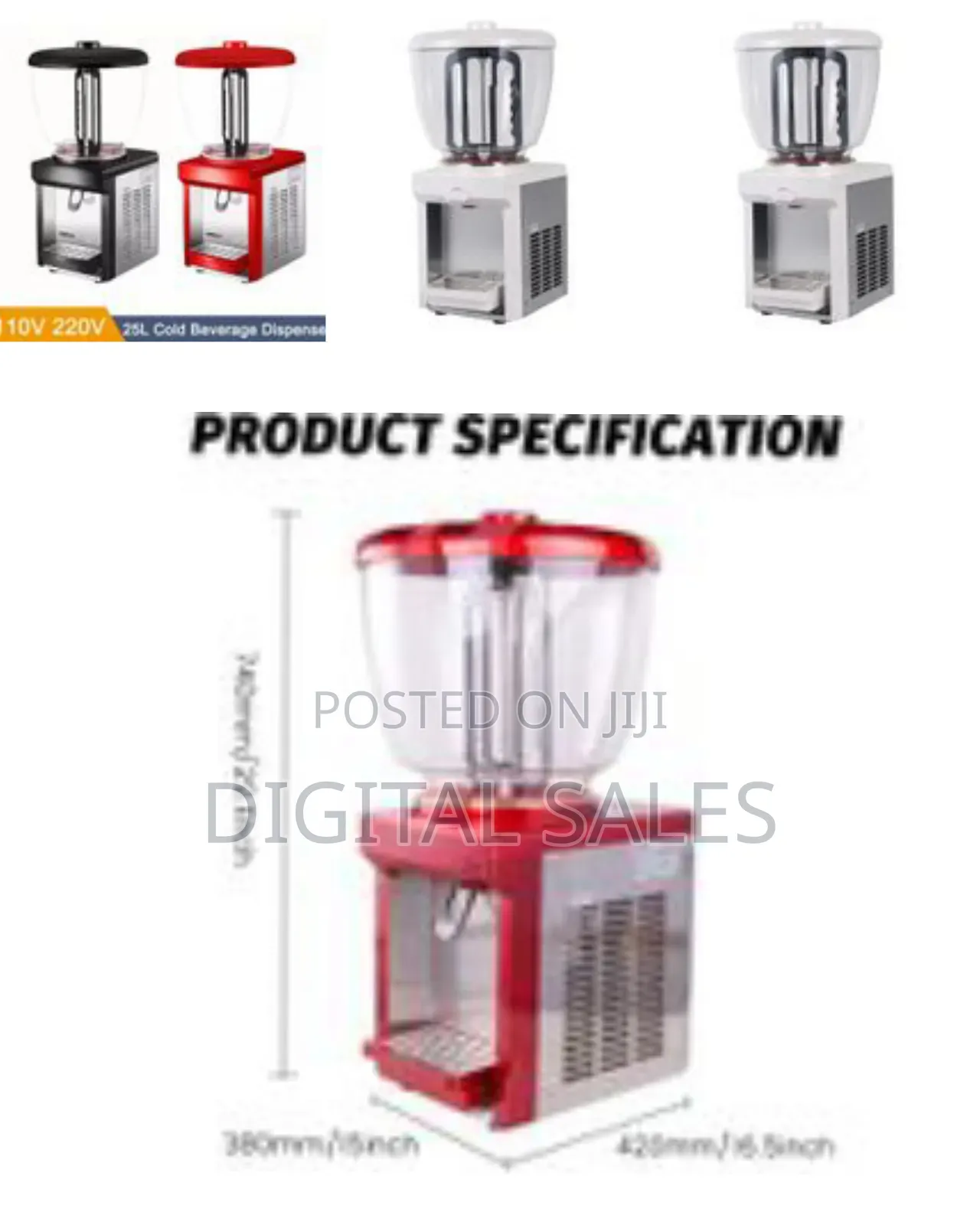 Commercial Beverage Machine 25l Single Tank Machine Juice Cold