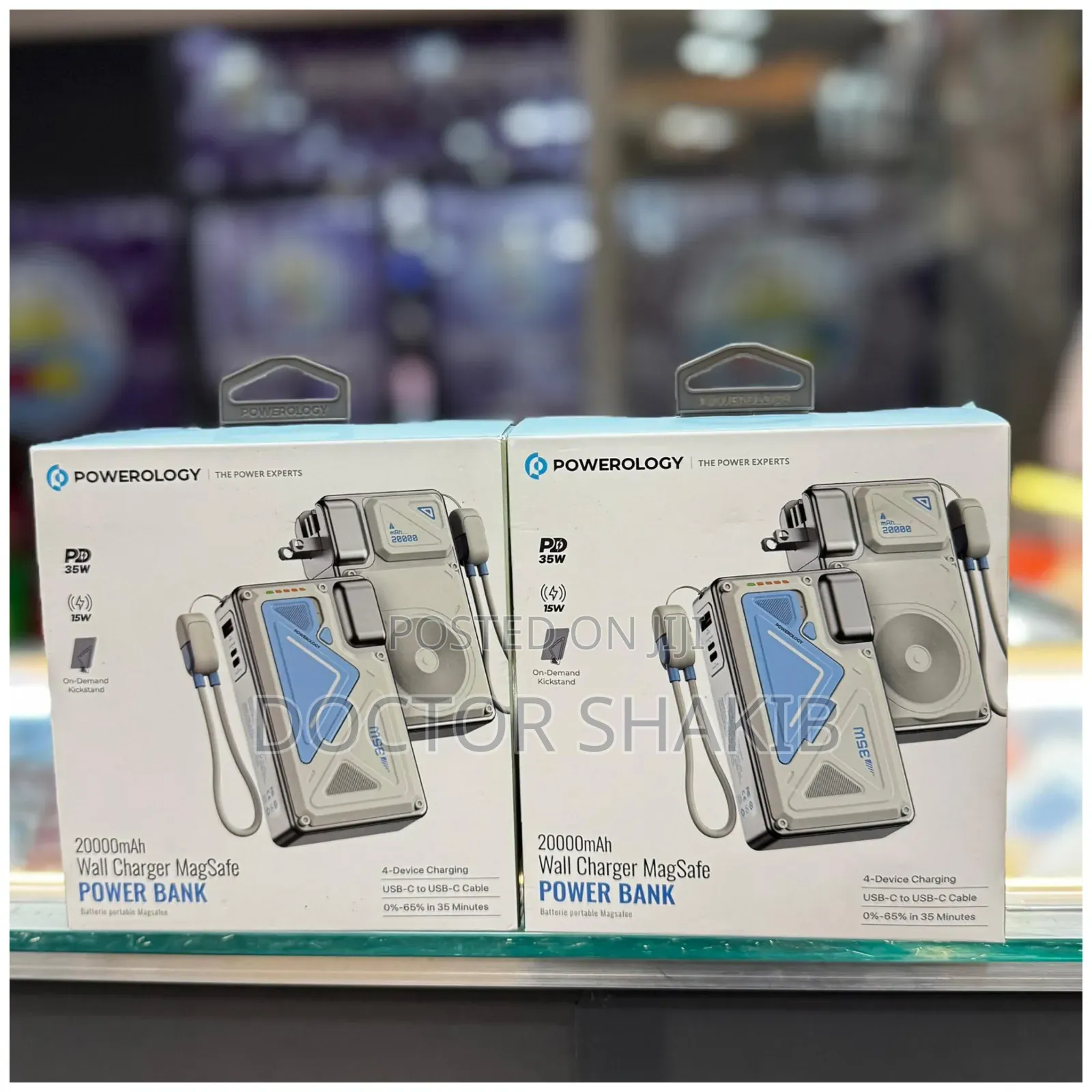 Powerology 20,000mah Wall Charger Magsafe