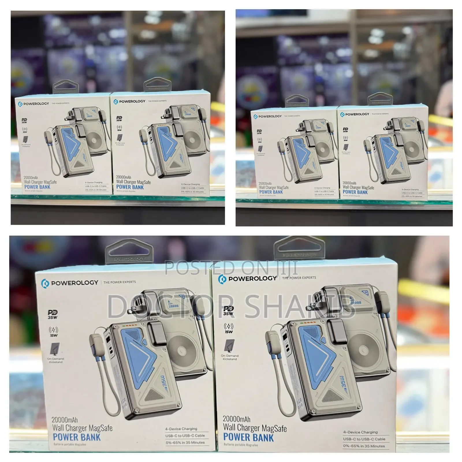 Powerology 20,000mah Wall Charger Magsafe