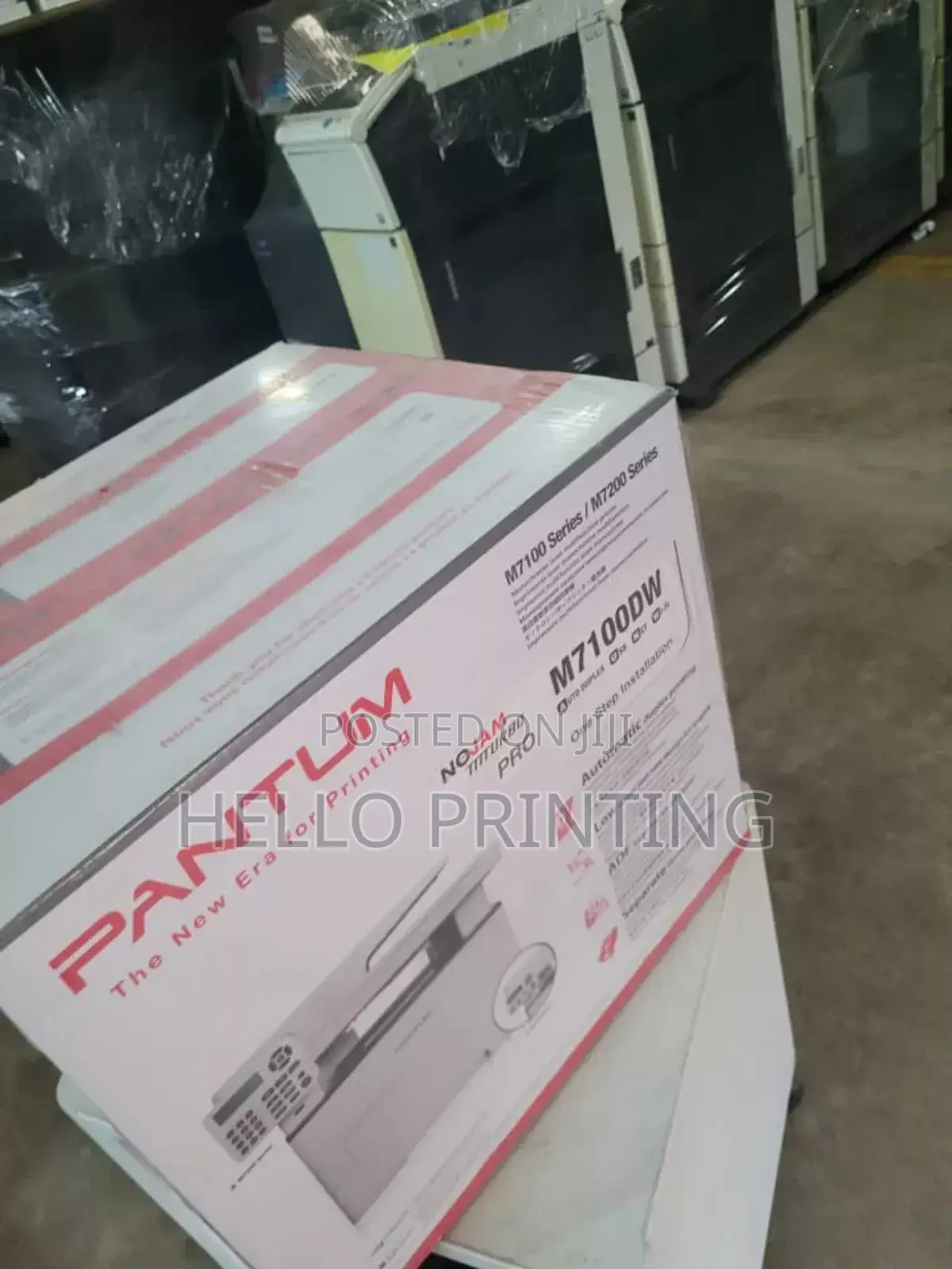 Pantum M7100dw - Clean, Sharp Black White