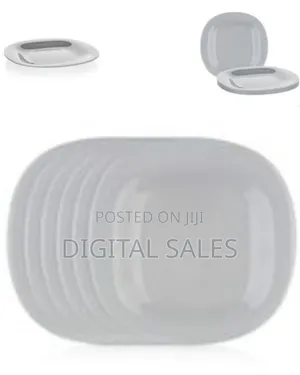 Luminarc 6 Piece of Luminarc Food Square Dinner Plates