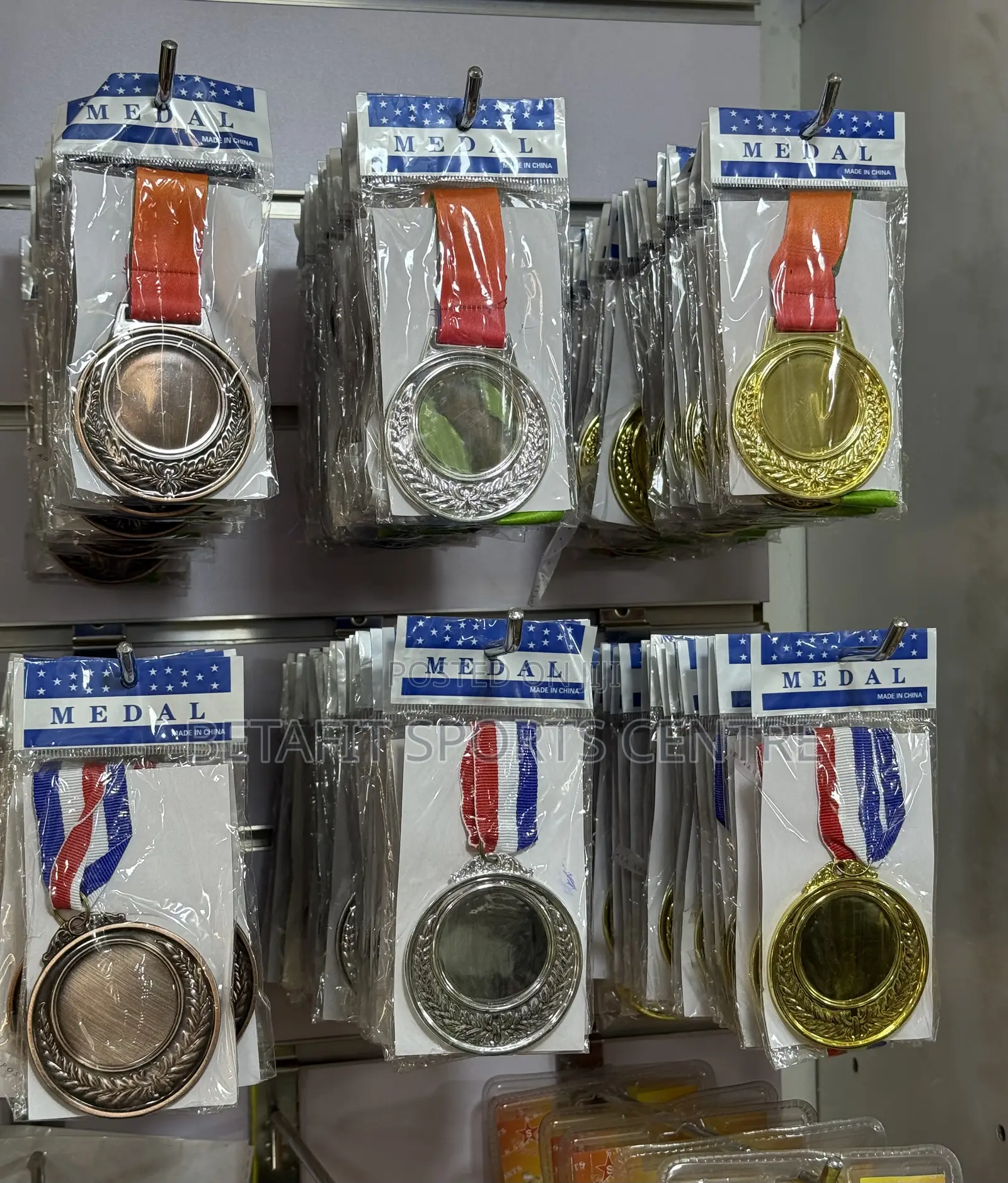 Medals Gold Silver Bronze