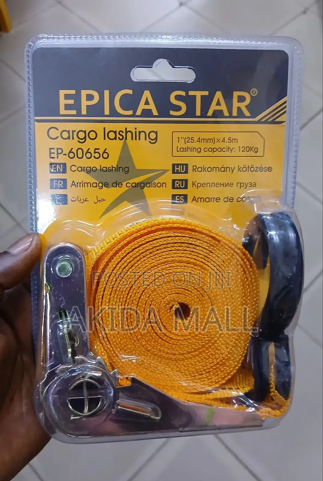 Epica Star Cargo Lashing (Ratchet Strap)