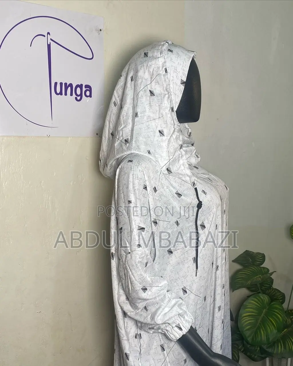 Muslim Prayer Dress + Hoodie