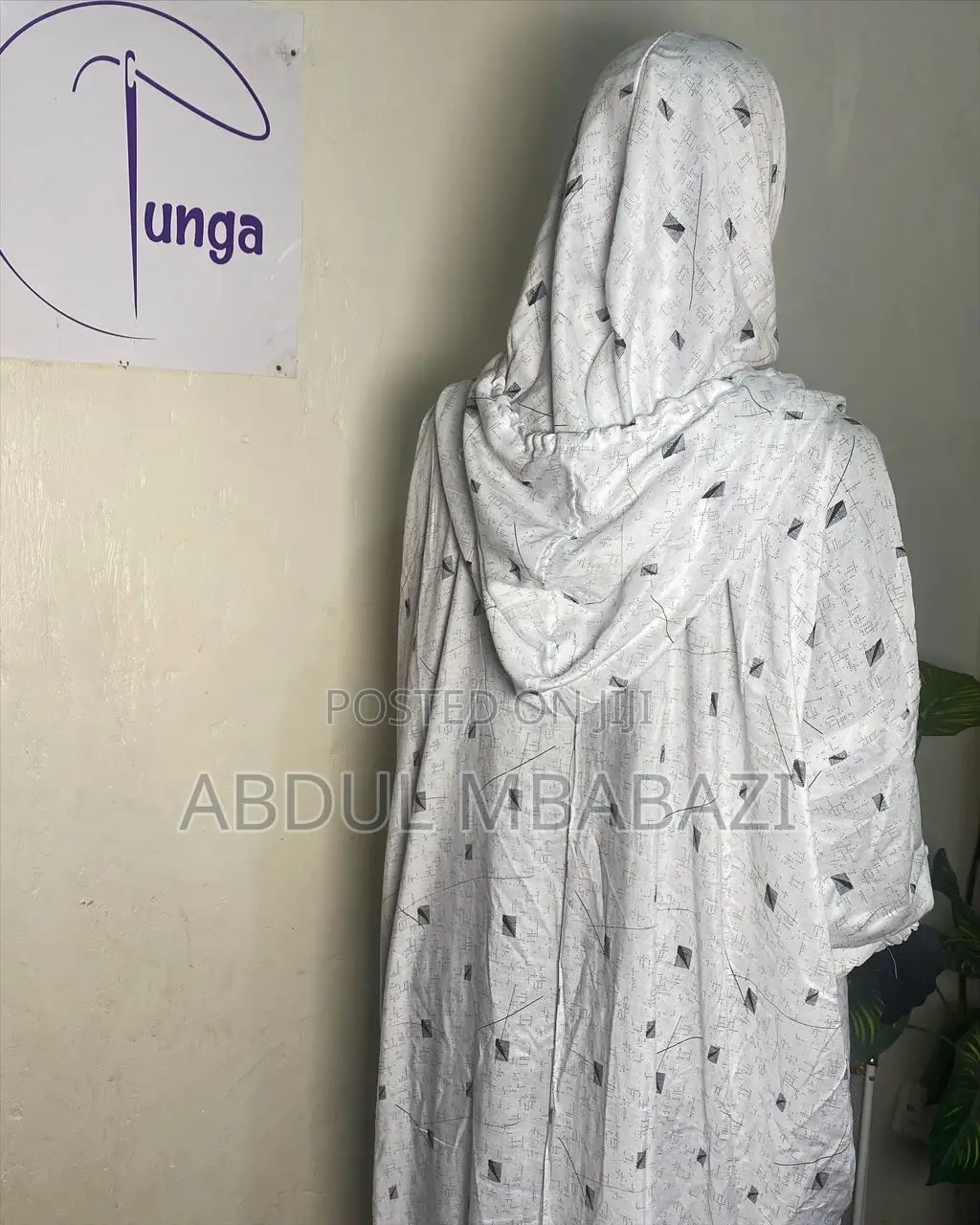 Muslim Prayer Dress + Hoodie