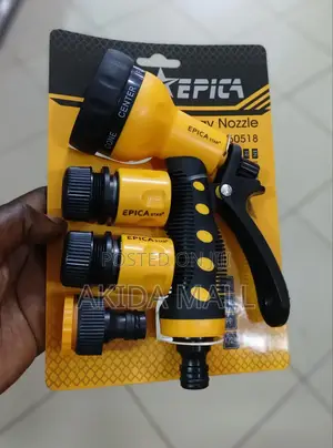 Epica Star Garden Hose Nozzle Spray Set (Model Ep-60518)