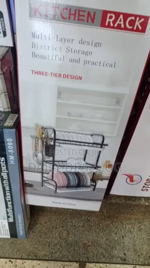 Multi-Layer Storage Kitchen Rack