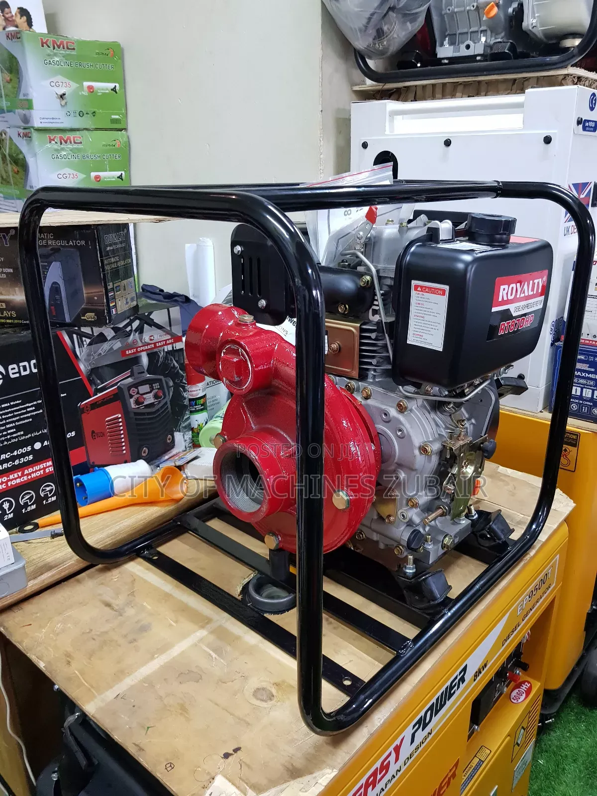 Diesel High Pressure Water Pump