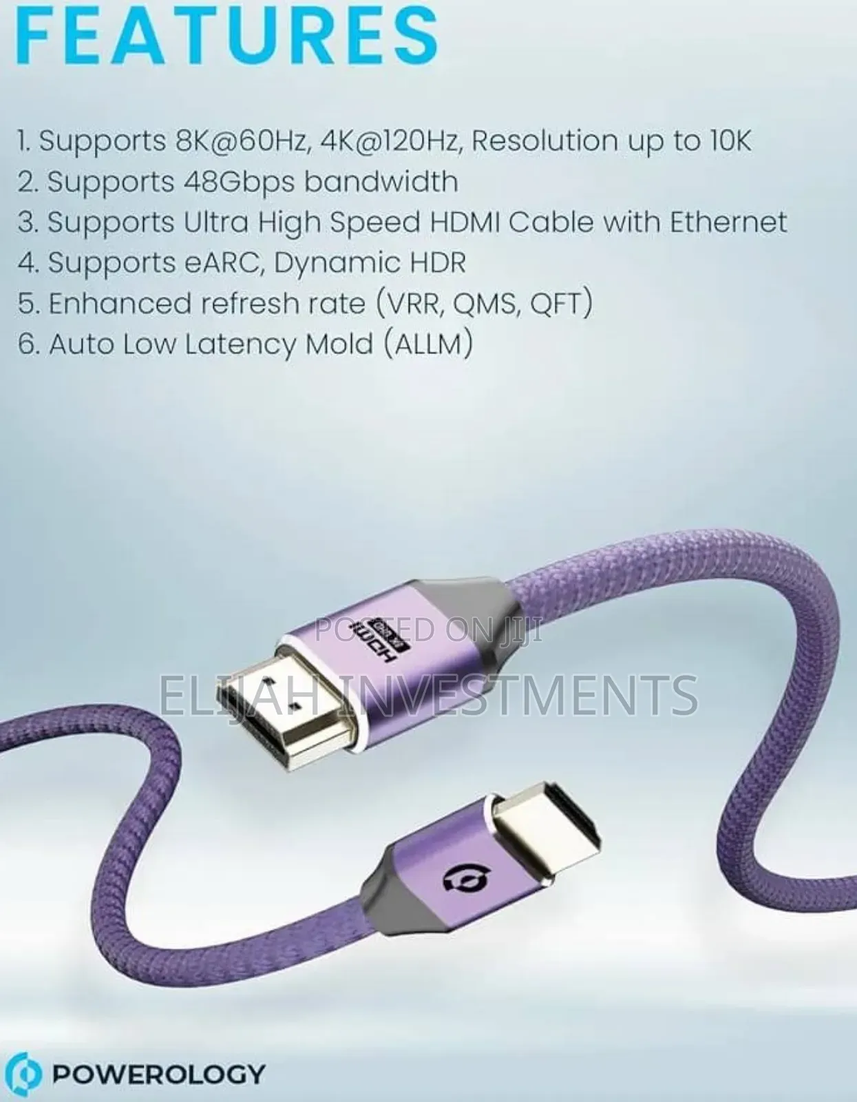 Hdmi to Hdmi Braided Cable,3metres