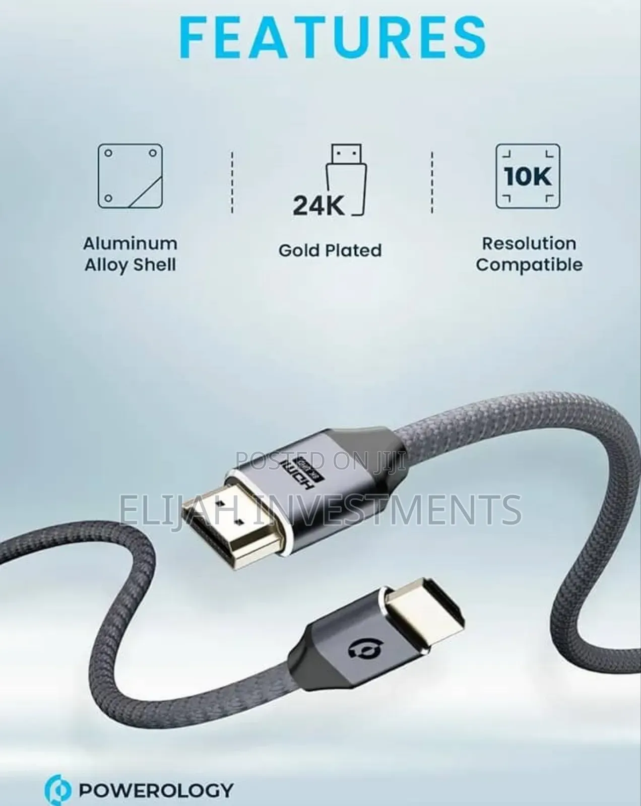 Hdmi to Hdmi Braided Cable,3metres