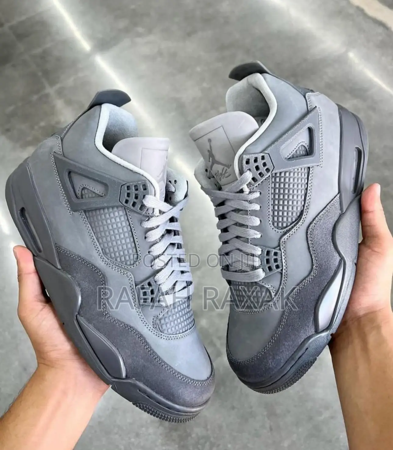 Original Nike Air Jordan 4 Retro Se “Wet Cement” Sneakers