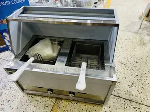 25l Dual (12.5l + 12.5l) Commercial Gas Deep Fryer
