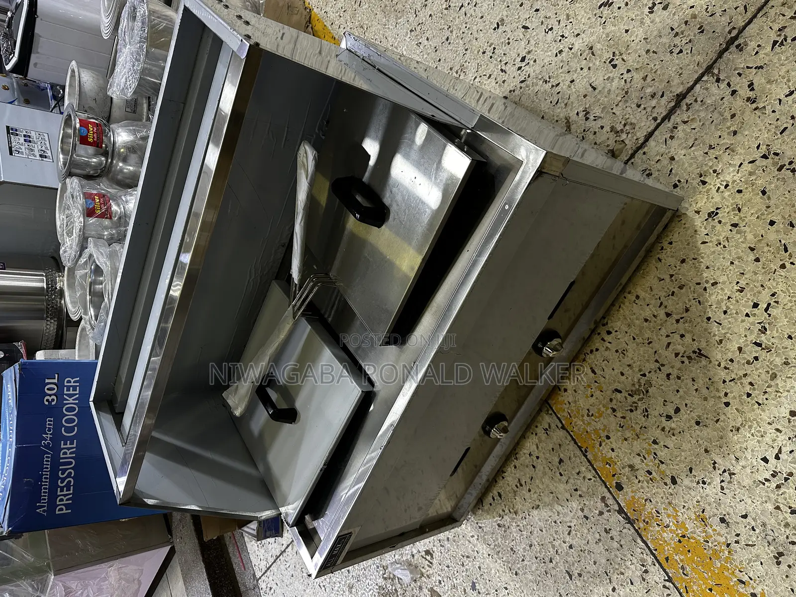 25l Dual (12.5l + 12.5l) Commercial Gas Deep Fryer