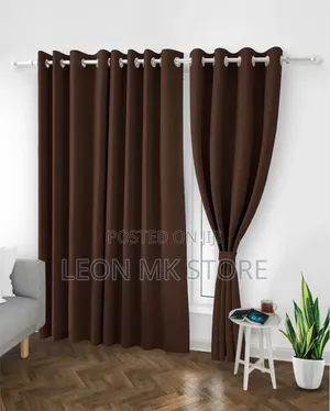 Plain Curtains With Nets