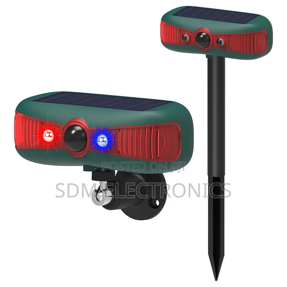 Solar Alarm Light With Motion Sensor For Home Farm