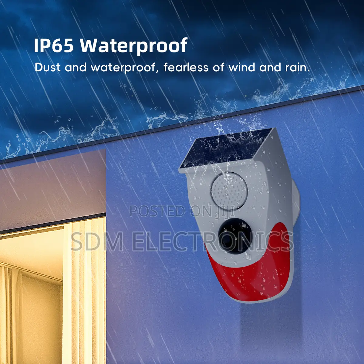 Solar Alarm Motion Sensors