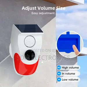 Solar Alarm Motion Sensors