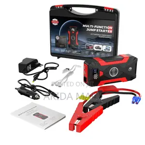 12v 29800mah Car Battery Jump Starter Kit With Led Light