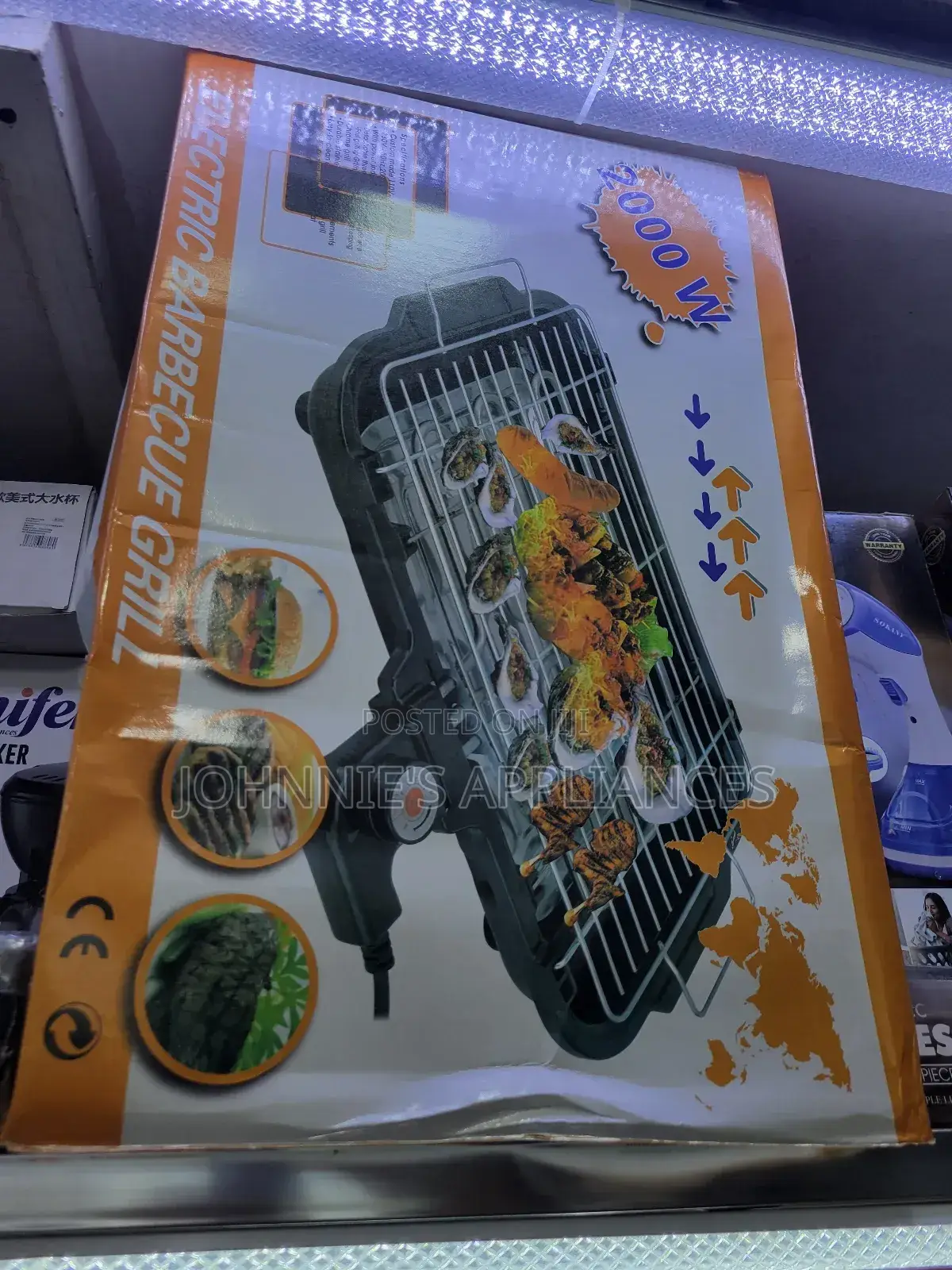 Electric Barbecue Grill for Home Use