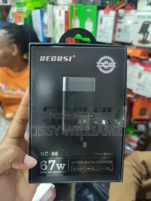 Recrsi Fast Charger 67w Super Quick Fast Charger
