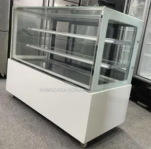 Commercial Square Cake Display Chiller Machine ; L-41”, W- 26” , 47.3”