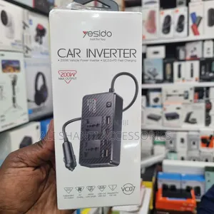 200w Car Inverter Vc07/Yesido 200w Vehicle Power Inverter