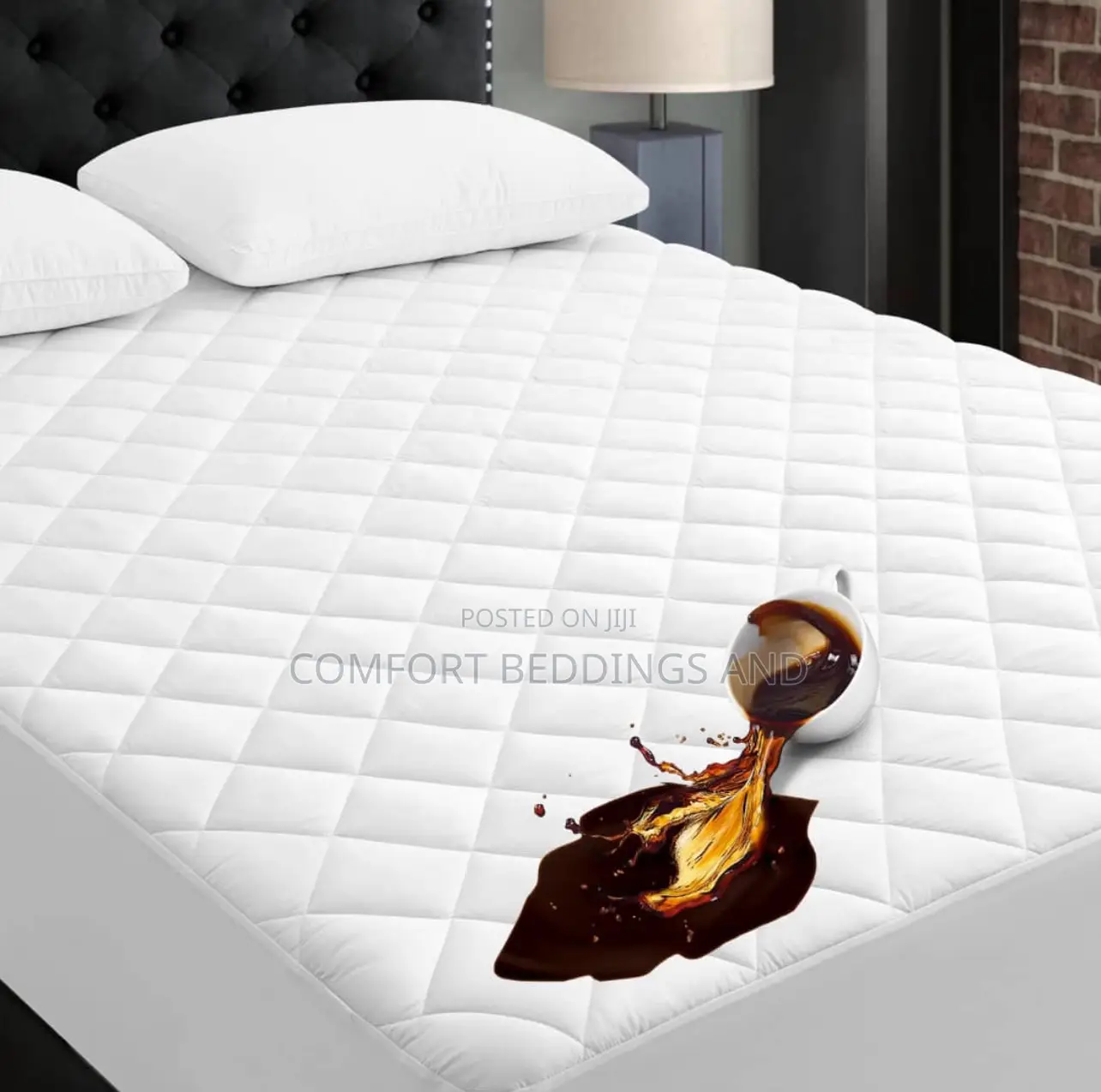 Waterproof Mattress Protector White