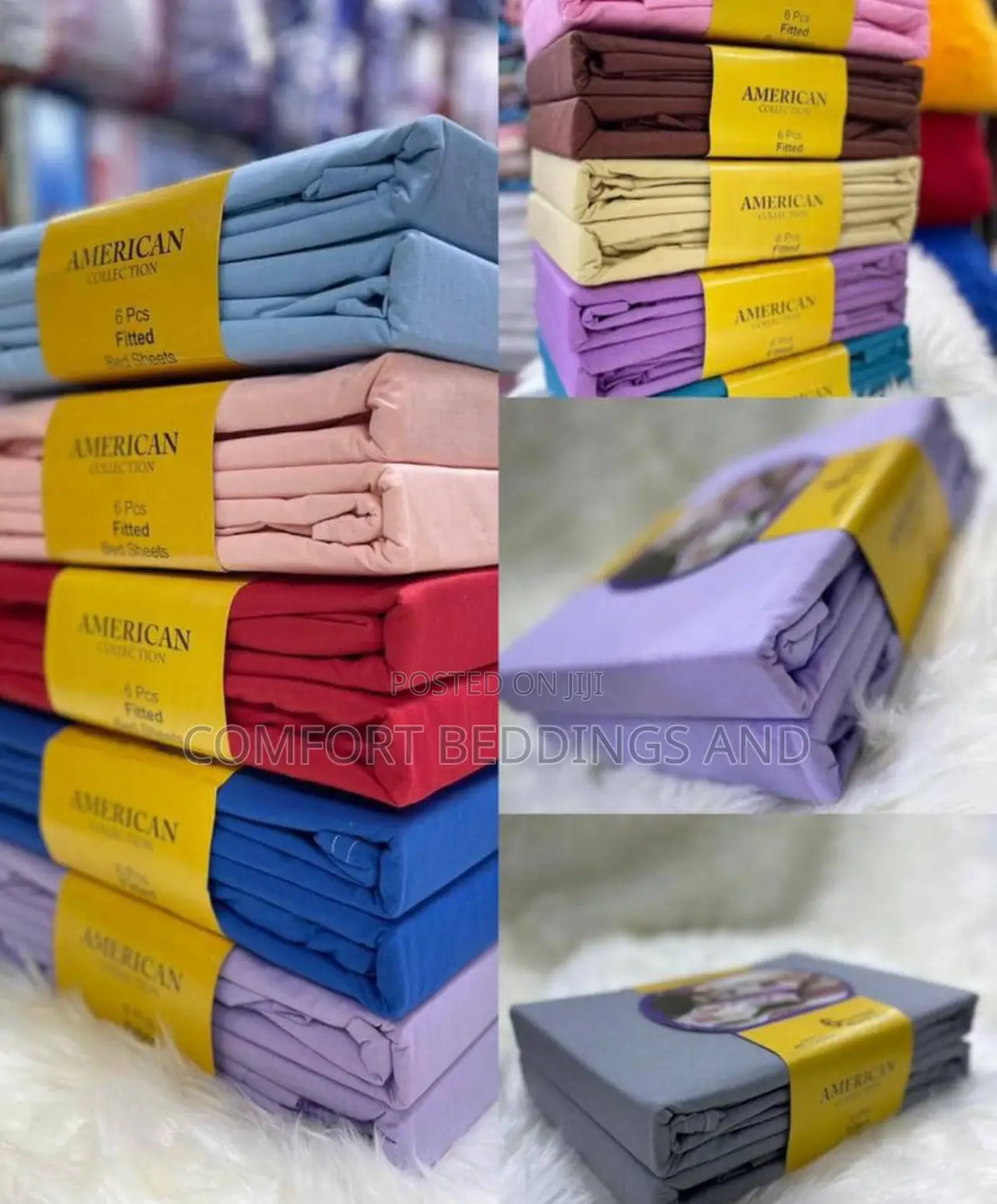 American Fitted Bedsheets 6*6
