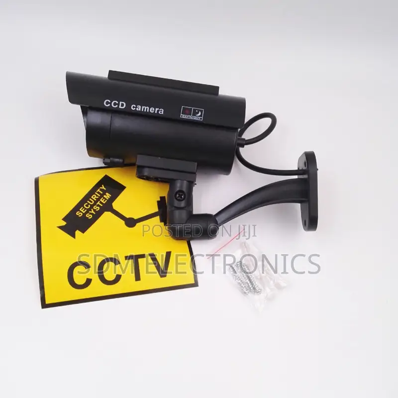 Dummy Fake Bullet Camera for Outdoor Ip66 Flashing Led Red Light