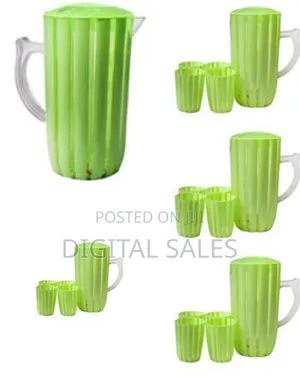 Mellamine Water Set (1jar 4glasses
