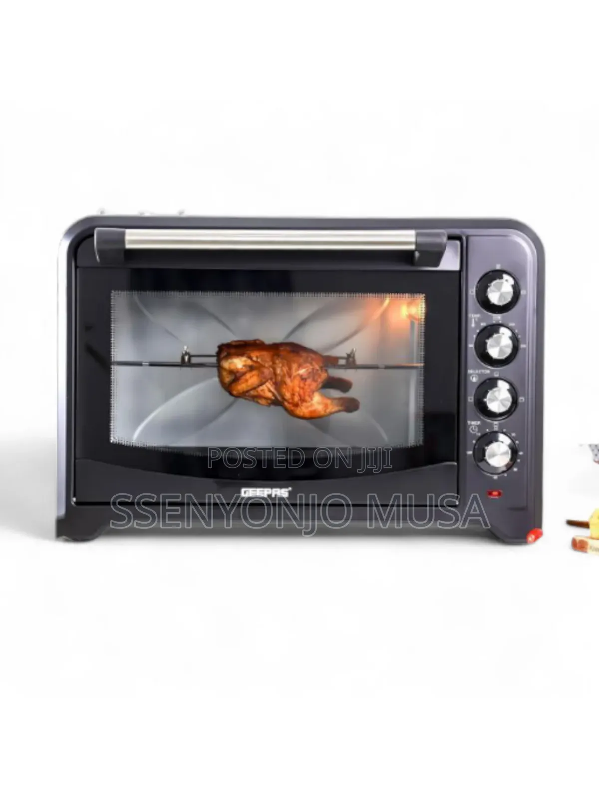 Geepas Electric Mini Oven 60l Go4401n | Convection, Rotisserie.