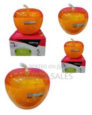 Plastic Apple Sugar Bowl Dish Candy Pot