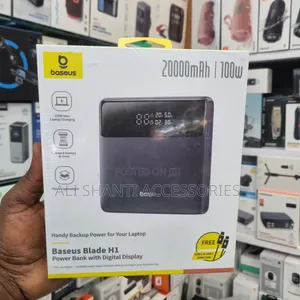 Baseus Blade Laptop Power Bank 100w 20000mah