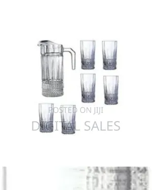 Luminarc Elysees 7 Pack Glassware Water Set
