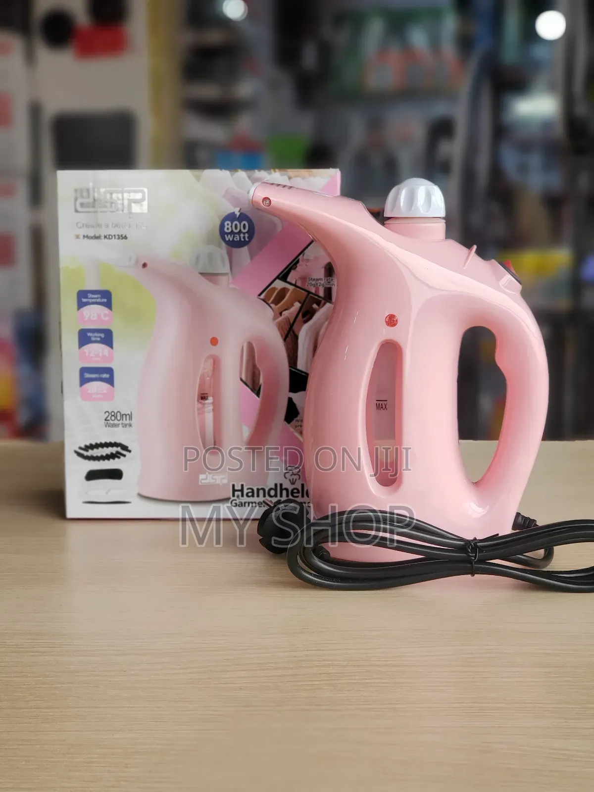 DSP Kd1356 Handheld Garment Steamer 800w