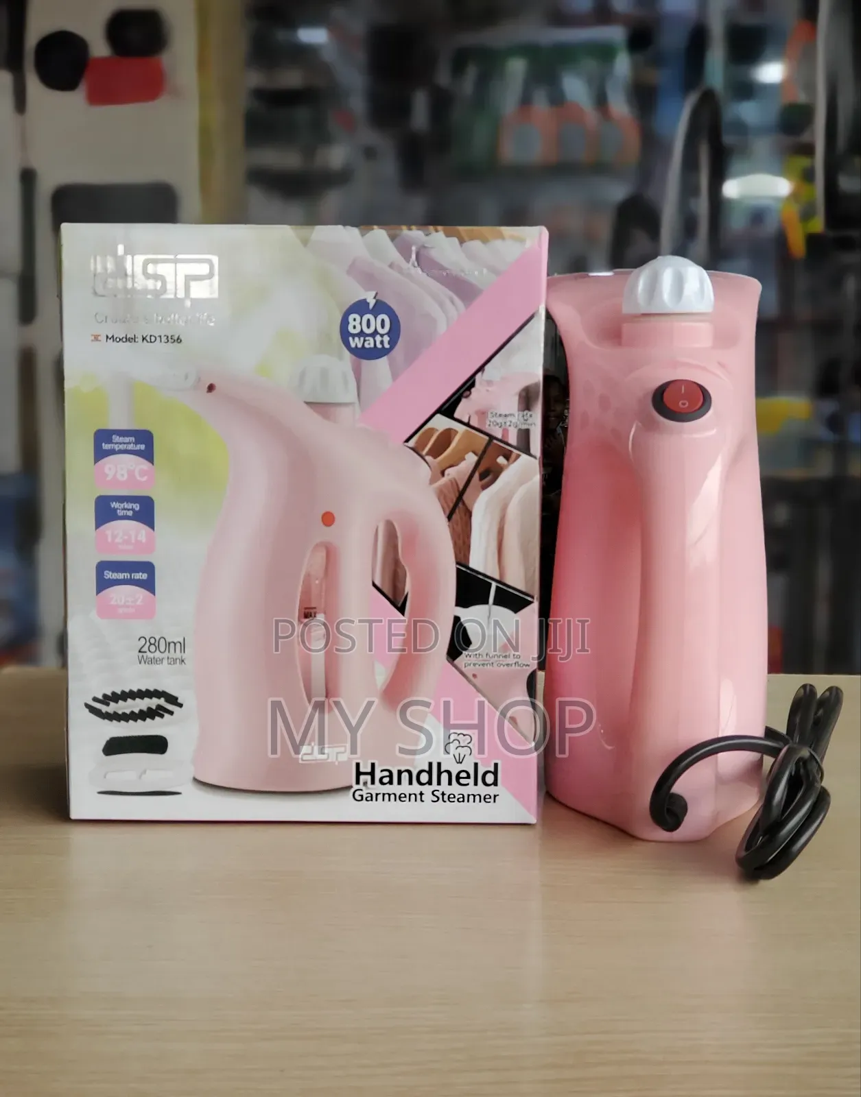 DSP Kd1356 Handheld Garment Steamer 800w