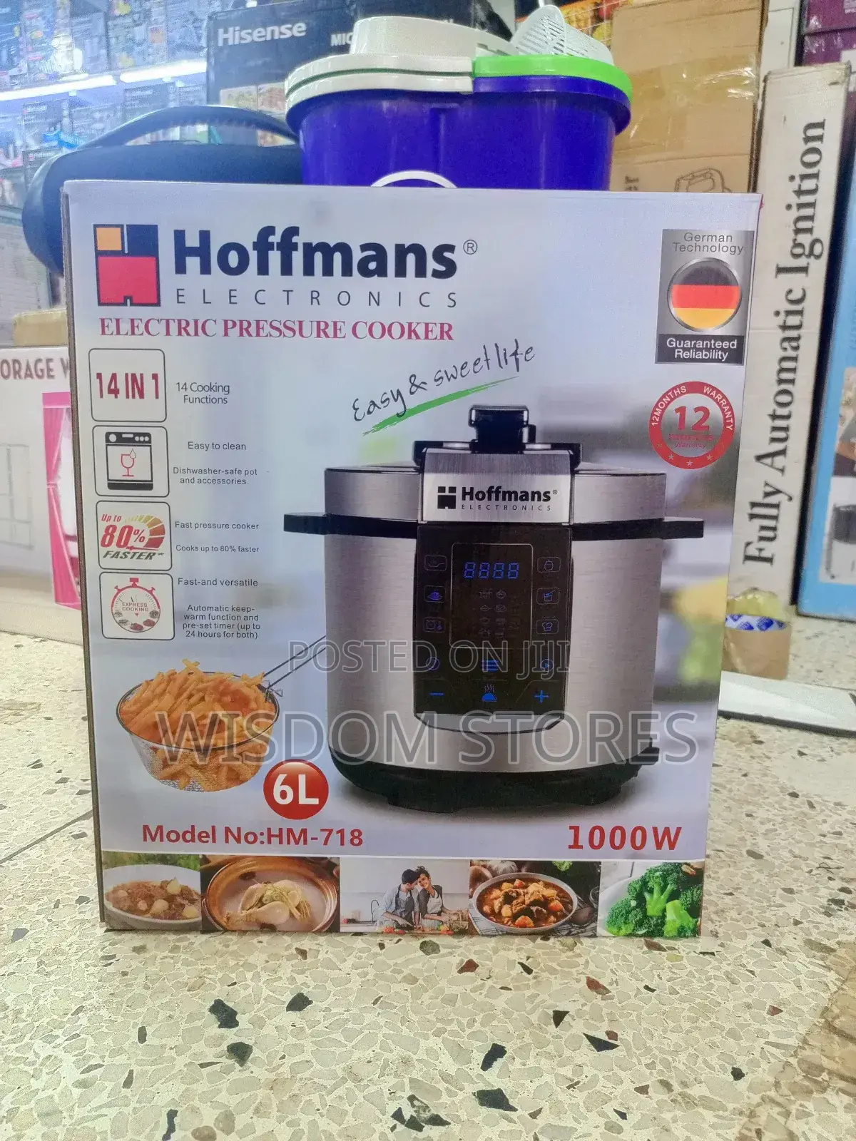 Hoffmans 14in1 Electric Pressure Cooker / Hm- 718
