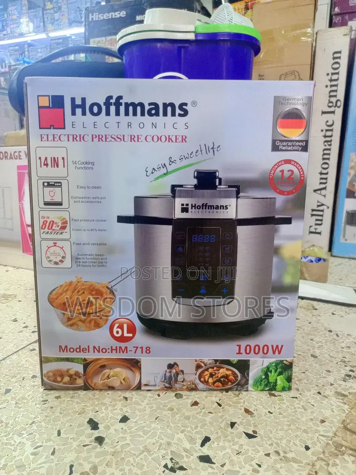 Hoffmans 14in1 Electric Pressure Cooker / Hm- 718